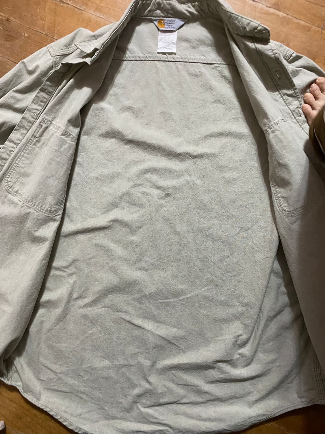 칼하트 베이지 워크웨어 셔츠 (105~110) 상품이미지4