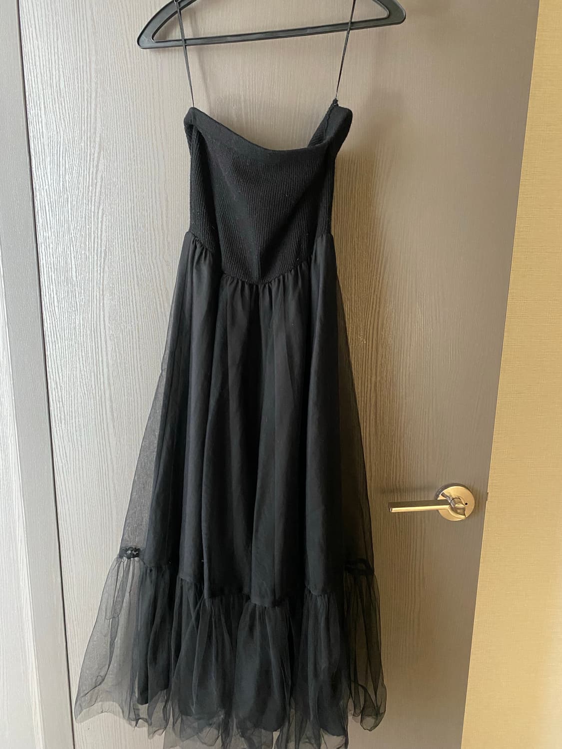 빈티지샵 flots room 블랙 샤 스커트 원피스 상품이미지1