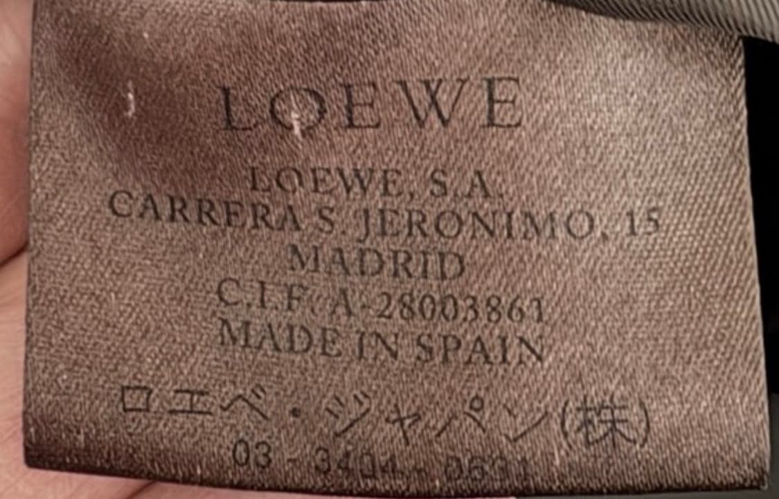 로에베 남성 양가죽 자켓 상품이미지9