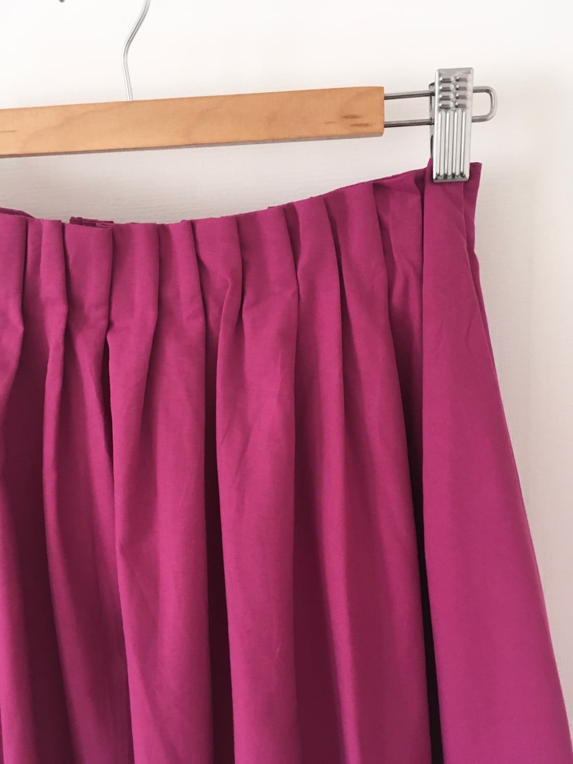 magenta flare skirt 상품이미지6