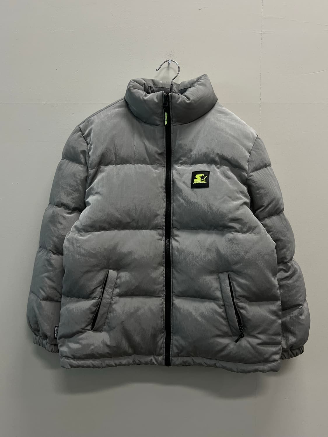 (150) 스타터 키즈/우먼스 덕다운 나일론 패딩 자켓 실버 상품이미지2