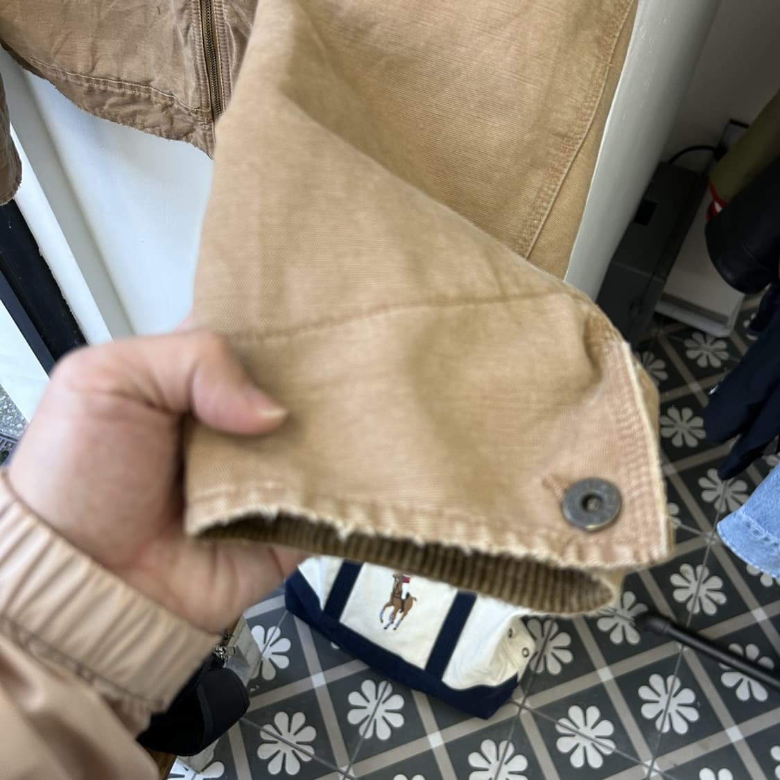 15515 - 90s 폴로 랄프로렌 91-B 디트로이트 자켓 상품이미지4