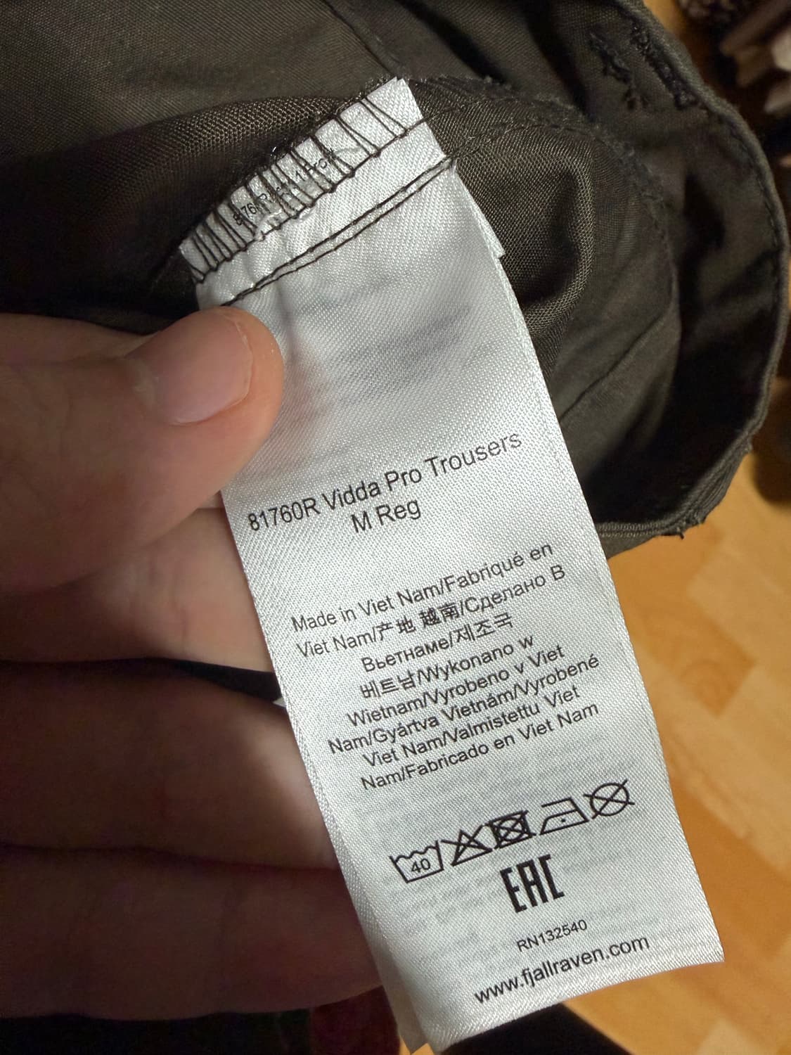 피엘라벤 비다 프로트라우저 (EU48 / 허리32) 상품이미지5