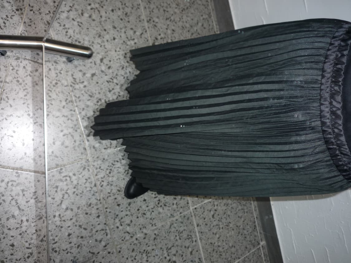 black basic pleats skirt 상품이미지3