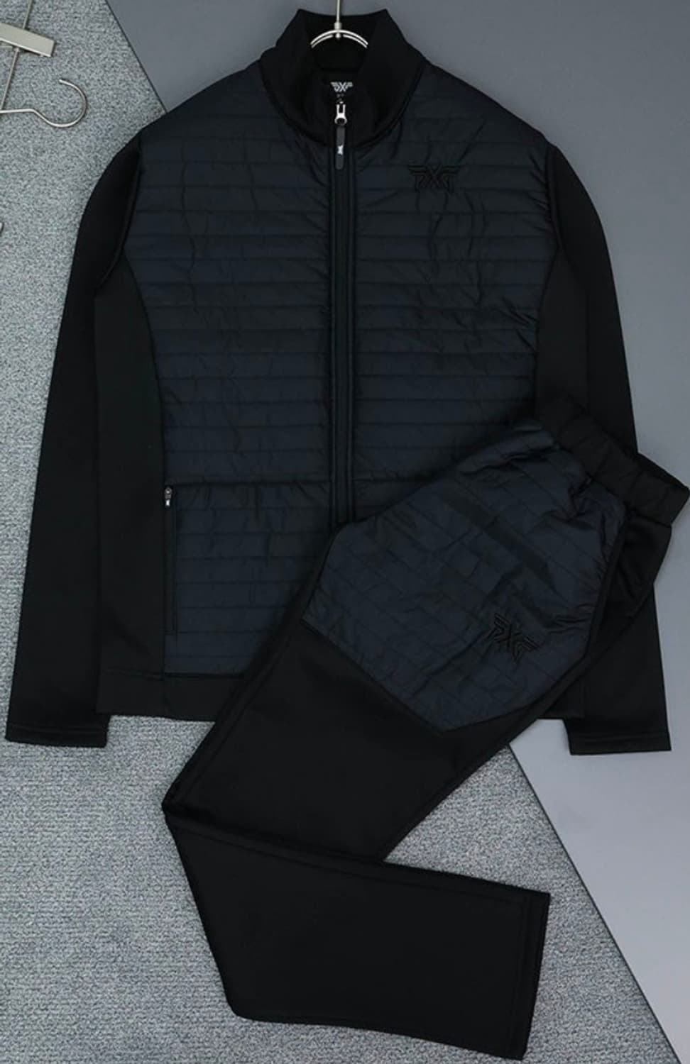 PXG 블랙 퀼팅 트레이닝 세트 상품이미지2