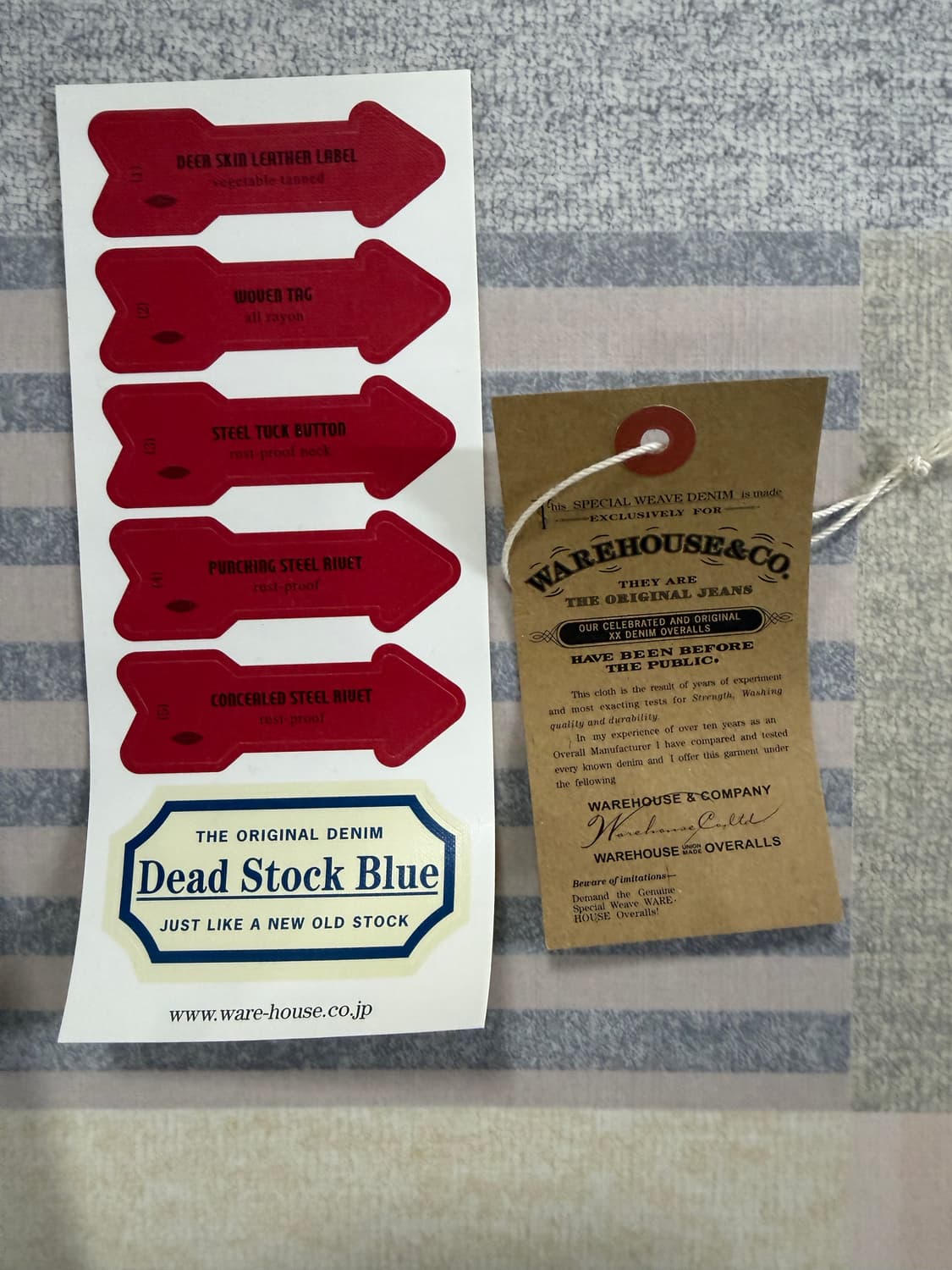 웨어하우스 DSB 데님자켓 Lot 2001XX(2000XX) 1947 상품이미지3