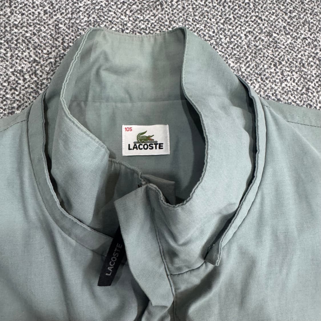 라코스테 그레이 나일론혼방 바람막이 상품이미지5