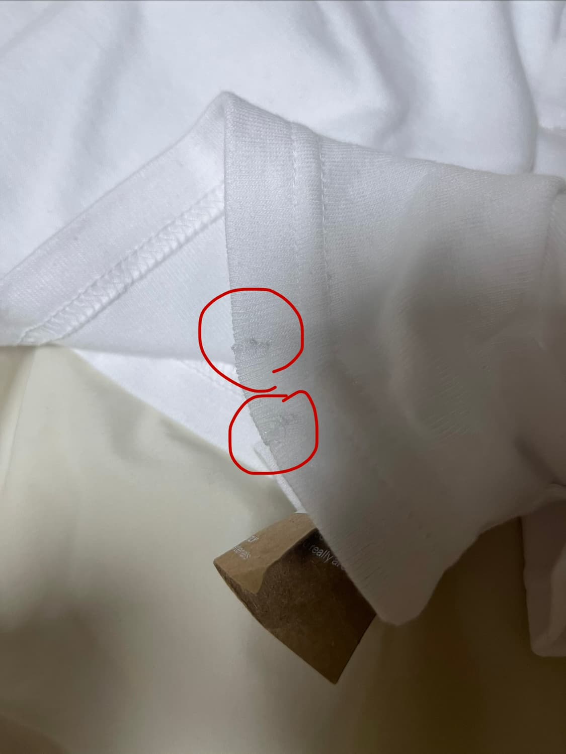 글로니 클래식 버튼 플라이 미니 쇼츠 (화이트) 상품이미지3