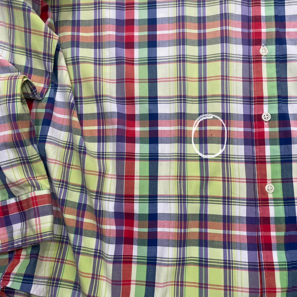 (2XL) POLO 폴로 랄프로렌 체크 셔츠 클래식핏 상품이미지7