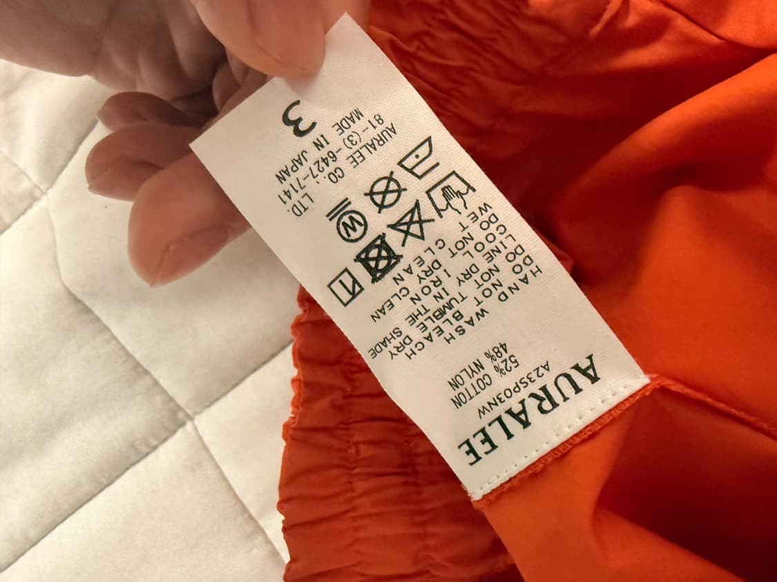 오라리 나일론 숏팬츠 상품이미지2