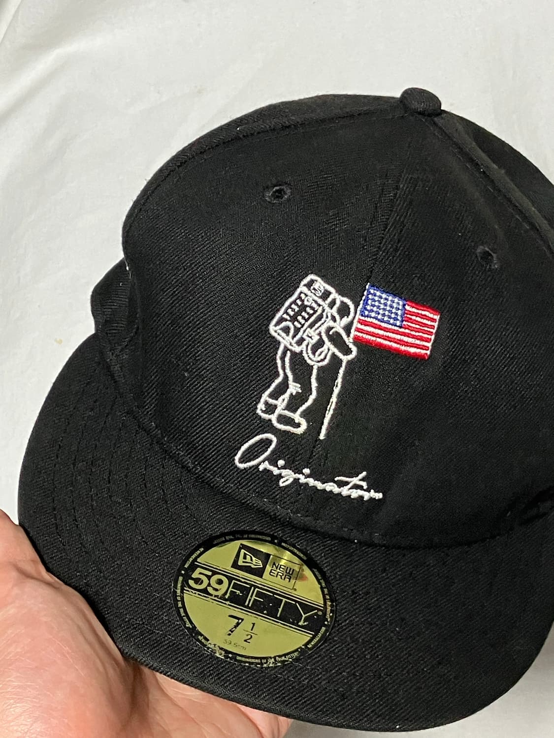 뉴에라 X 나사 스크리블 자수 스냅백 59.6cm 상품이미지2