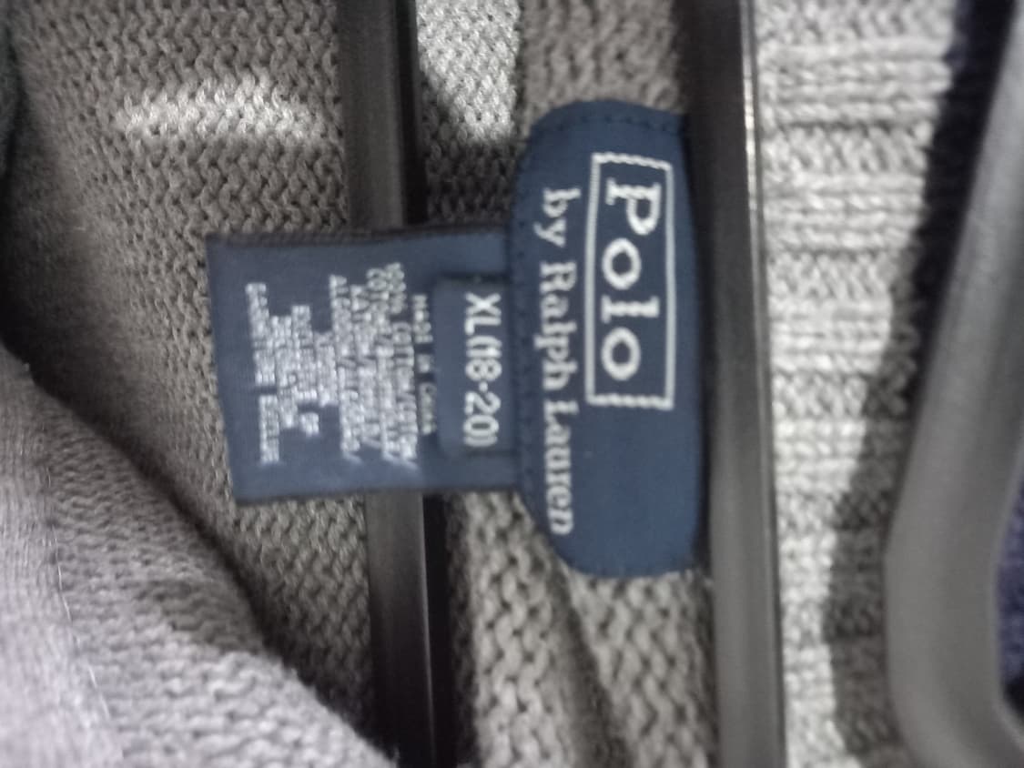 폴로 POLO 빅포니 니트집업 95/M 상품이미지4