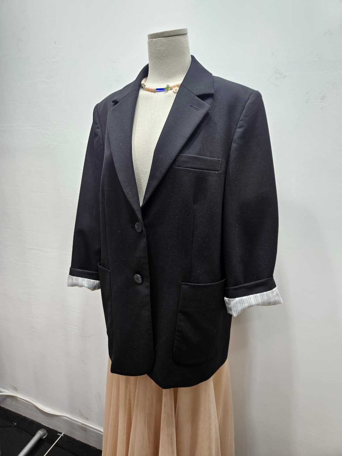 블루핏(Blue Fit) 블랙 여성 자켓 66 상품이미지9