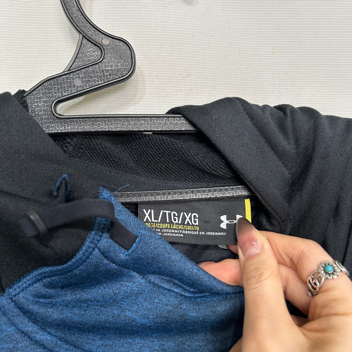 언더아머 남성 기모 후드티 XL 상품이미지2