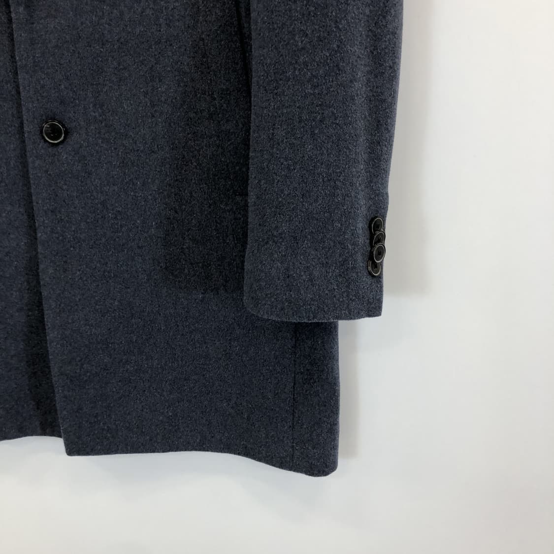 트루젠 캐시미어 체스터 블루 울코트 105사이즈 상품이미지2