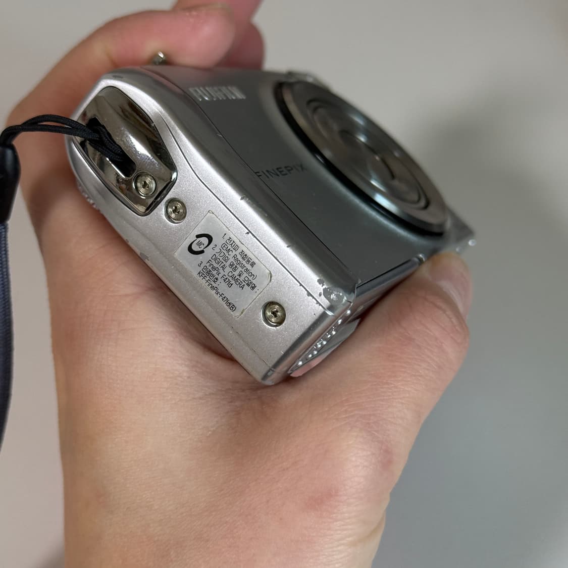 후지필름 파인픽스 F47 빈티지 디카 디지털카메라 실버 상품이미지6
