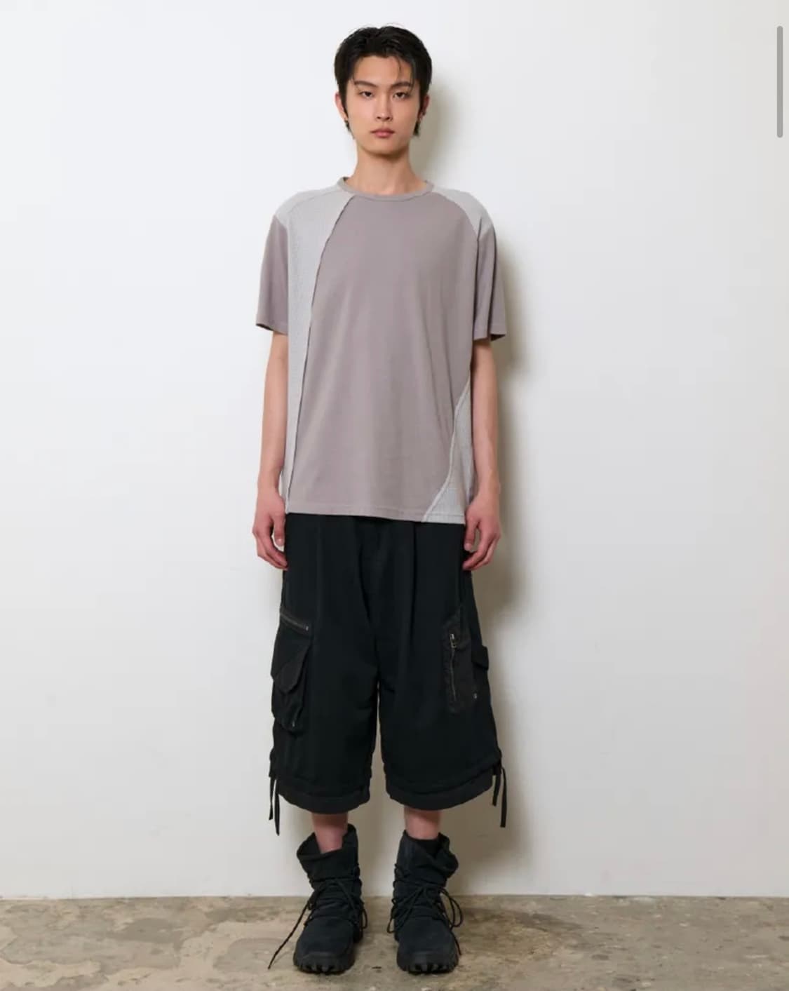ETCE (MIXED PANEL T-SHIRT) L사이즈 상품이미지2
