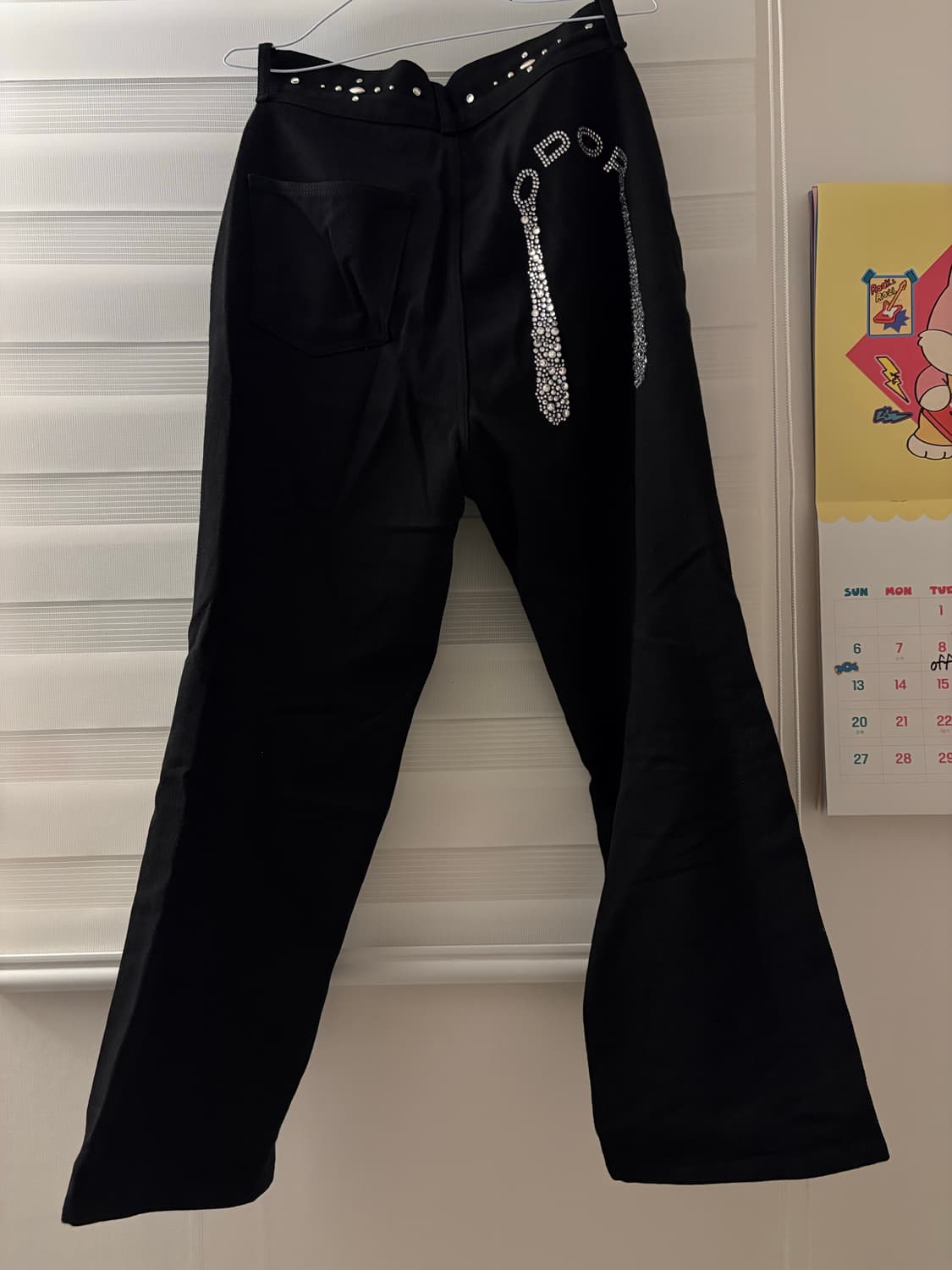 ODOR Cris studded pants 상품이미지4