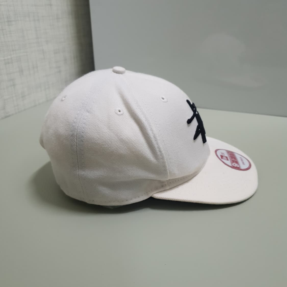 스투시 X 뉴에라 9FIFTY 스냅백 크림 화이트 OS 상품이미지2
