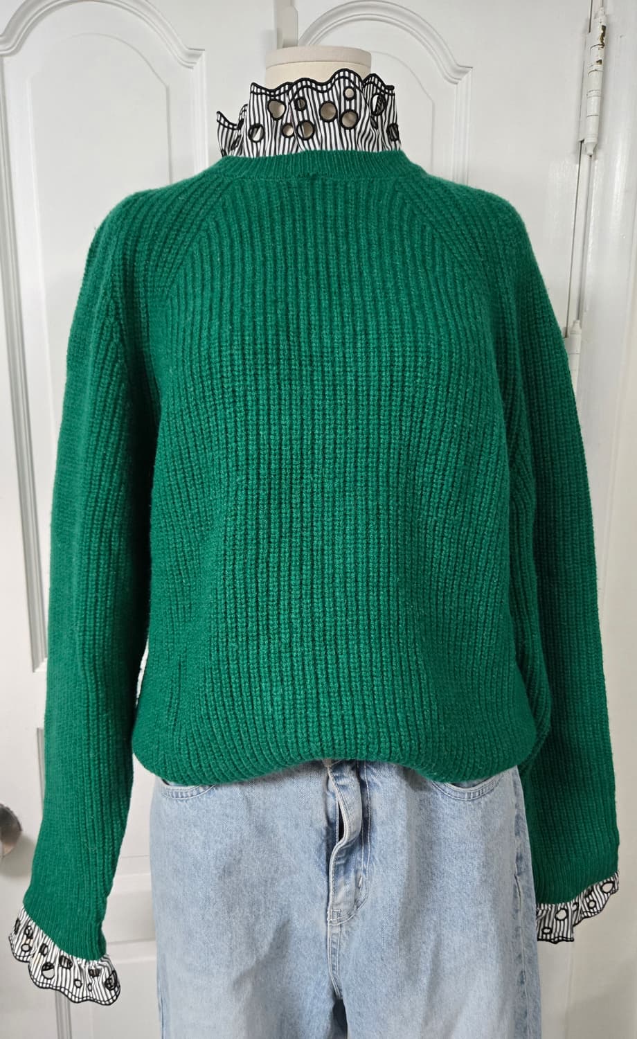 산드로 프릴 레이어드 니트 상품이미지3