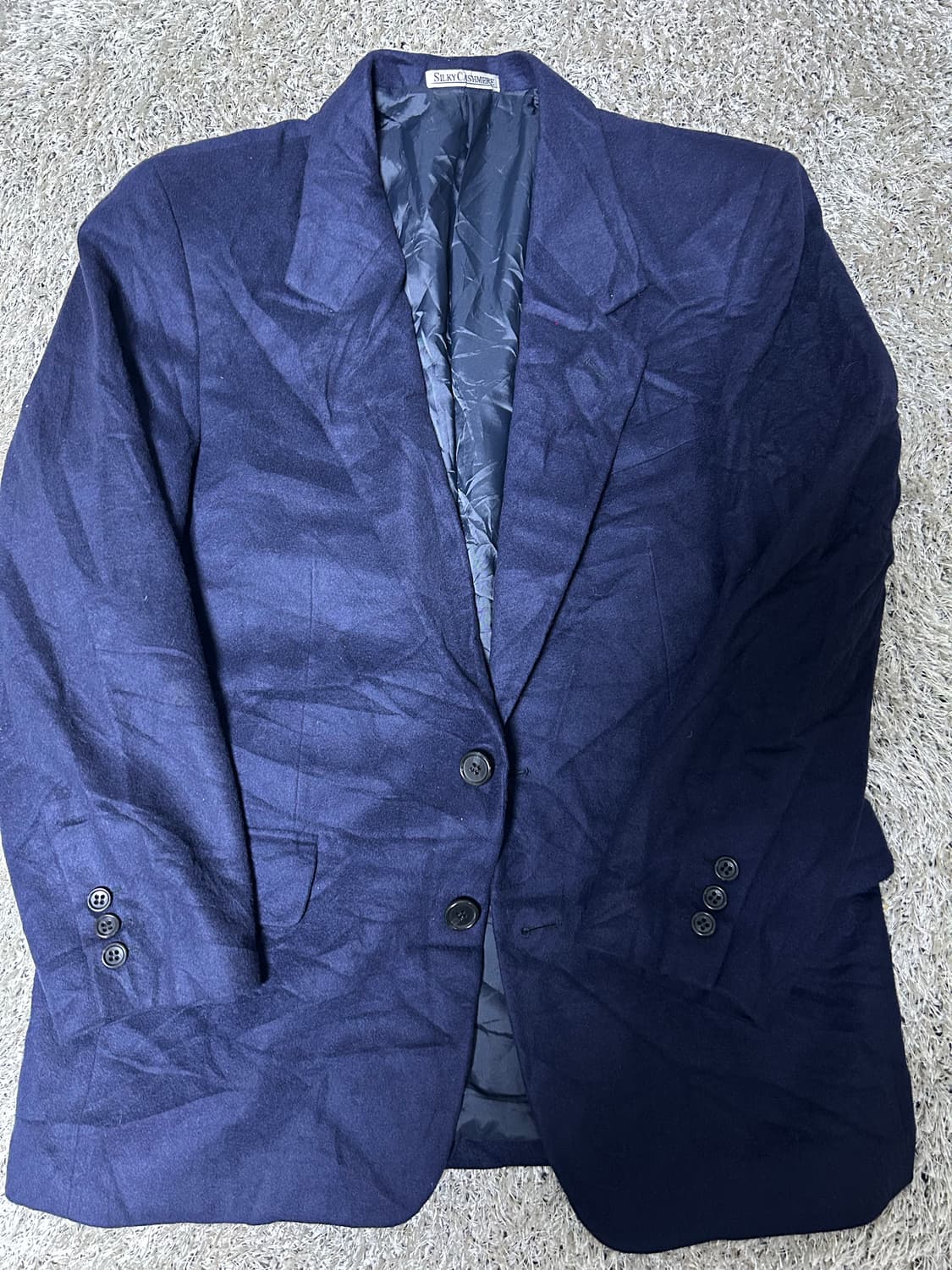 캐시미어100프로 더블블레이저 사이즈 100 상품이미지1