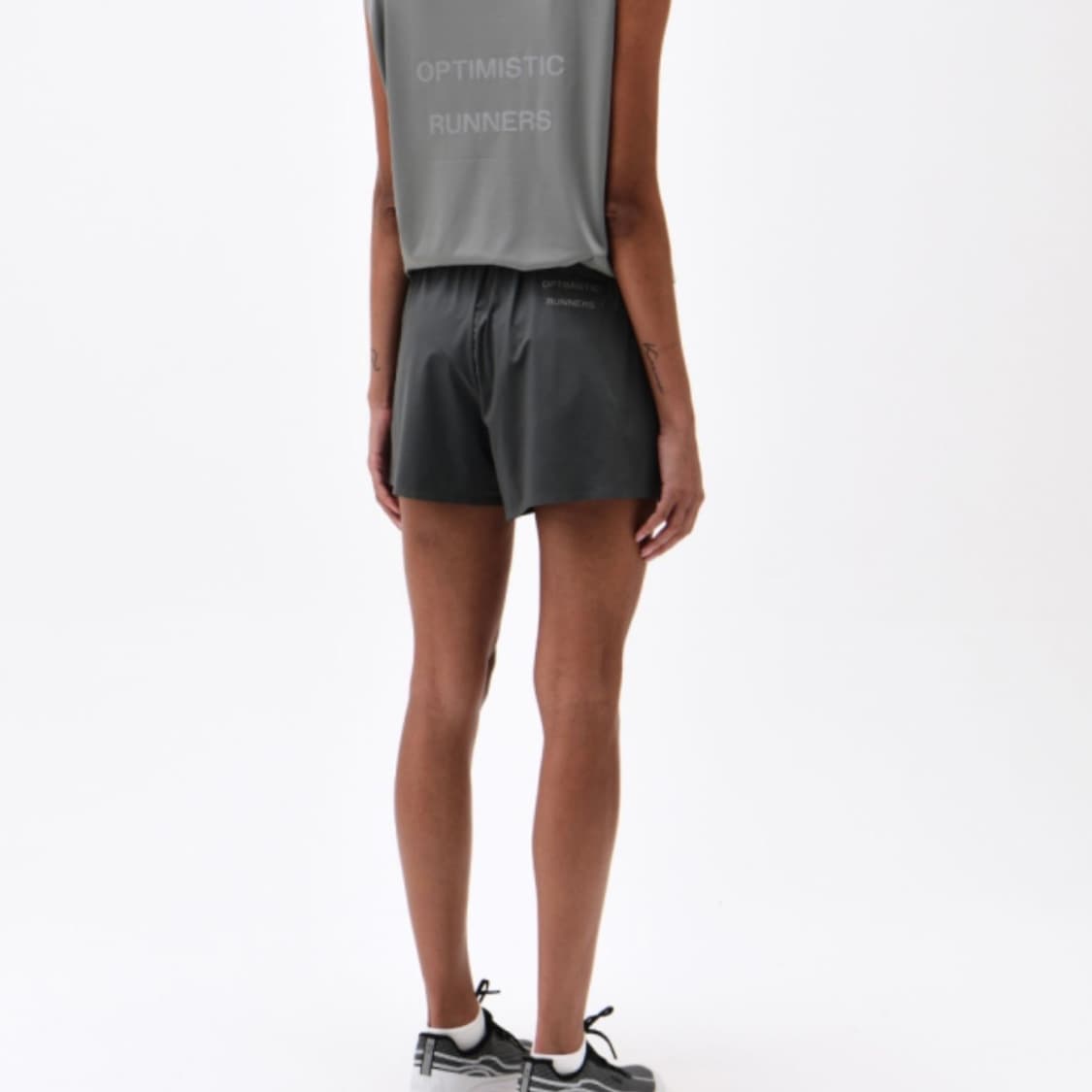 Optimistic runners OR 매트쇼츠 graphite grey 상품이미지4