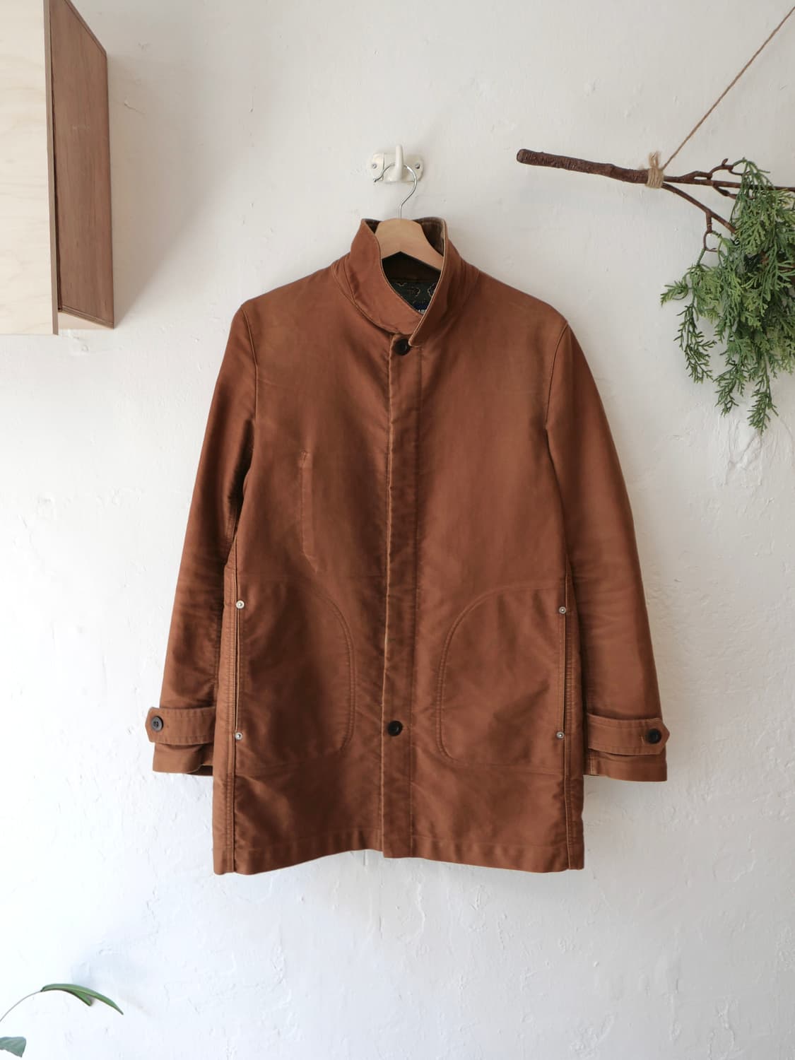 준야 와타나베 코듀로이 카라 자켓 상품이미지2