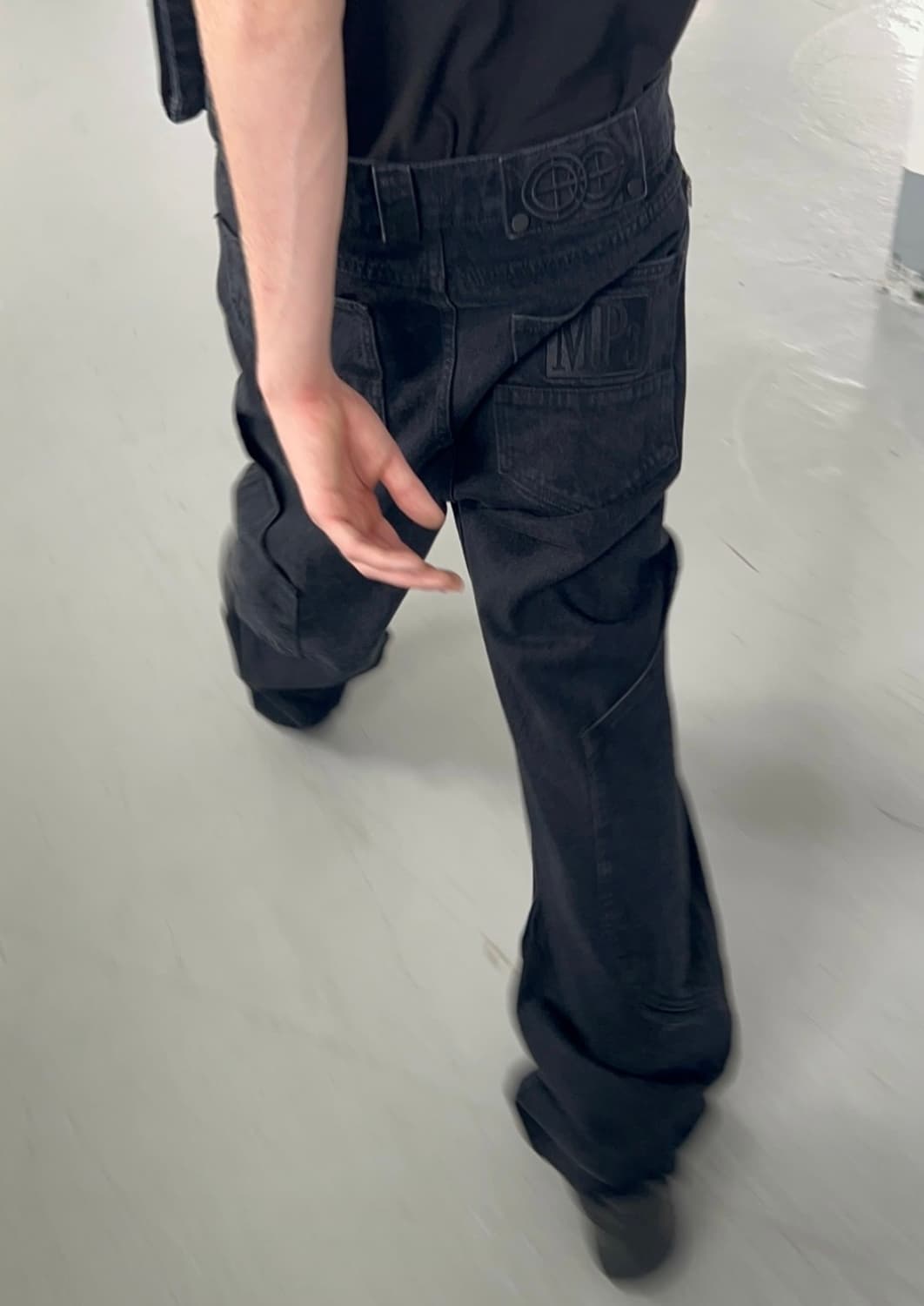 MPa CALF POCKET PANTS (BLACK) 상품이미지1