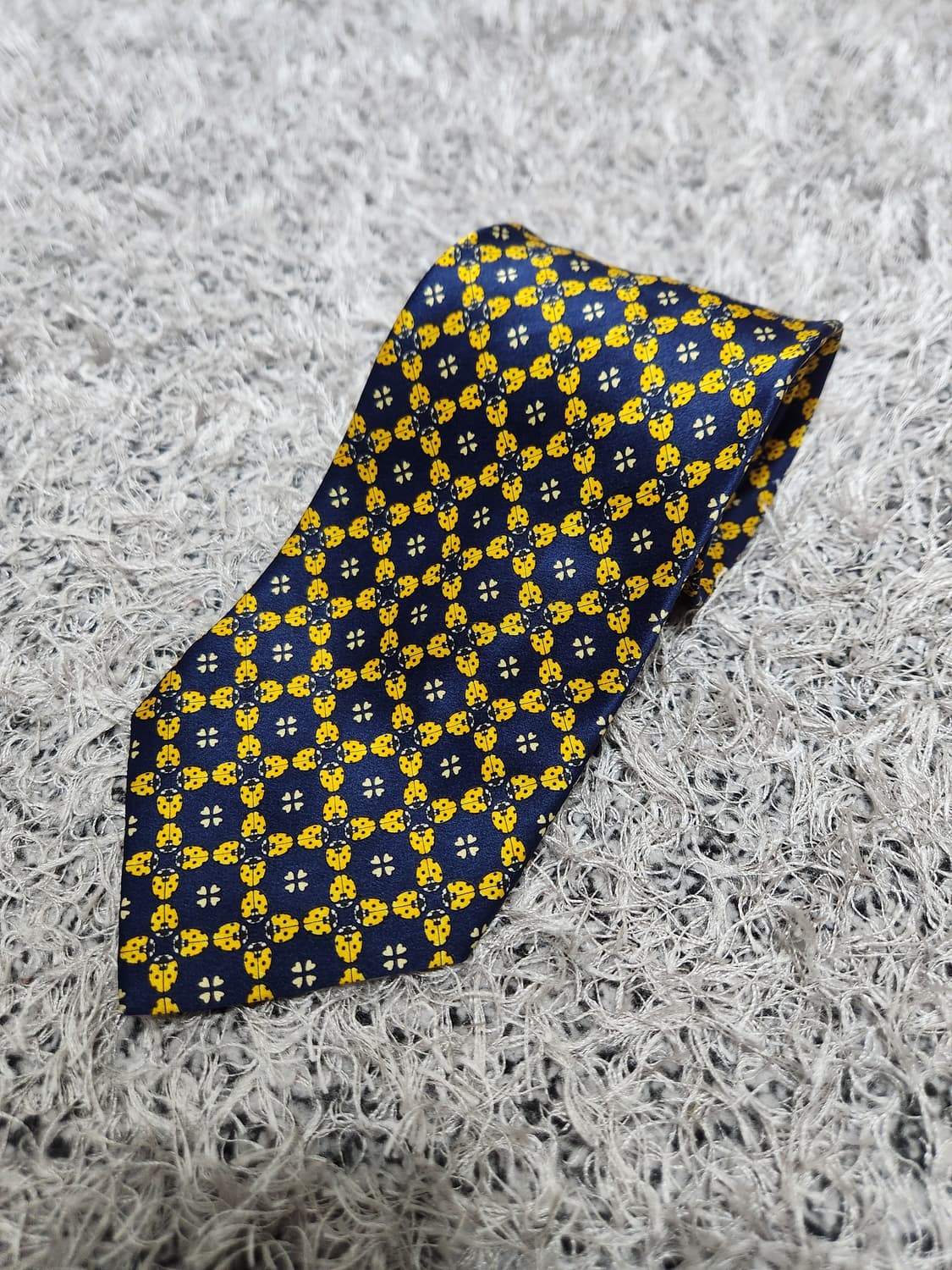 입생로랑YvesSaintLaurent  패턴 넥타이 Free - N4 상품이미지1