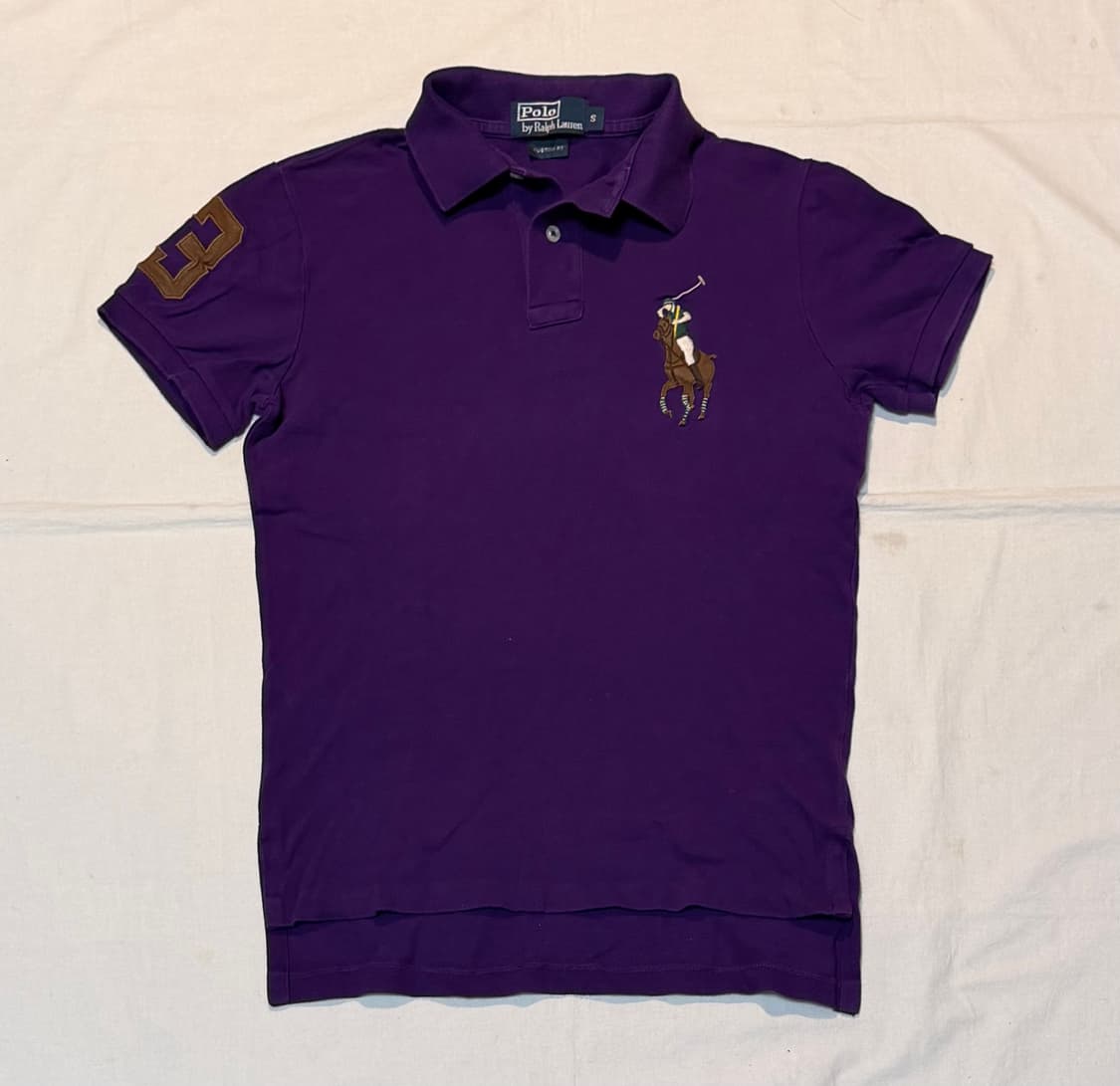폴로 랄프로렌 빅포니 멀티포니 카라티 퍼플 상품이미지1