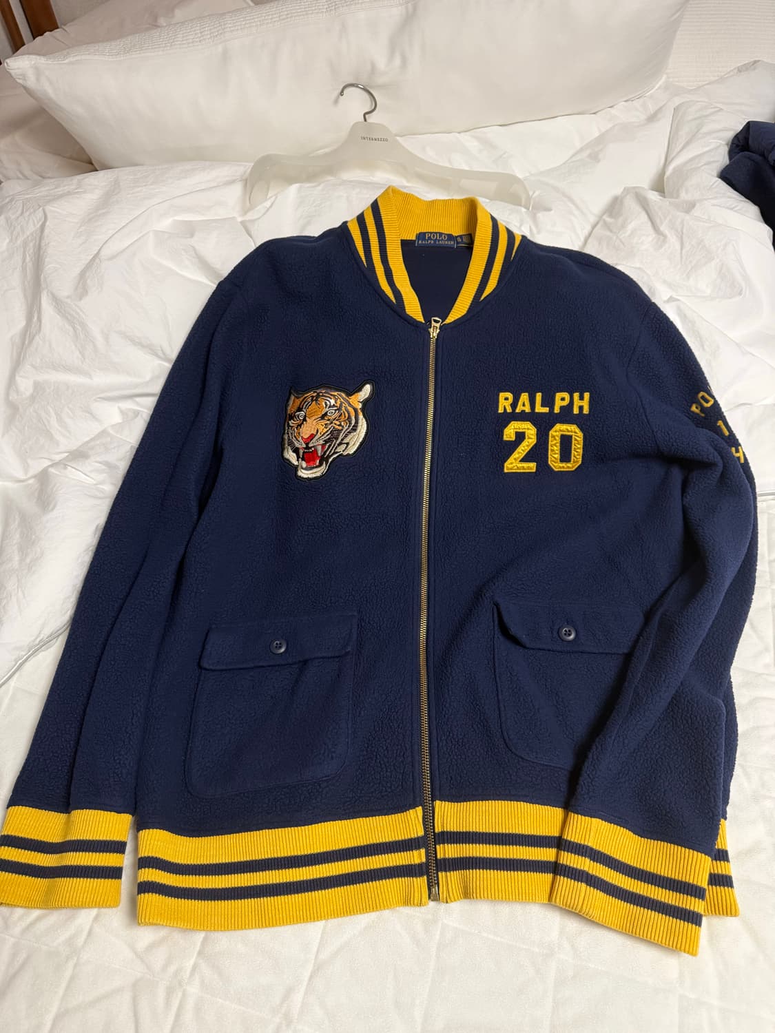 폴로 타이거 집업 후리스 xl 상품이미지1