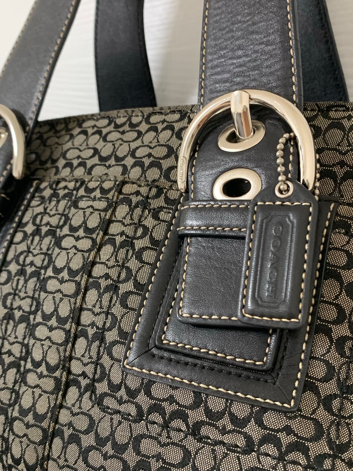 Coach black tote bag 상품이미지2