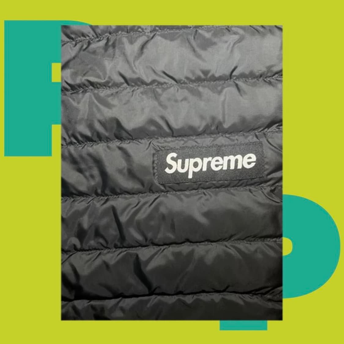 슈프림 마이크로 다운 팬츠 블랙 상품이미지2