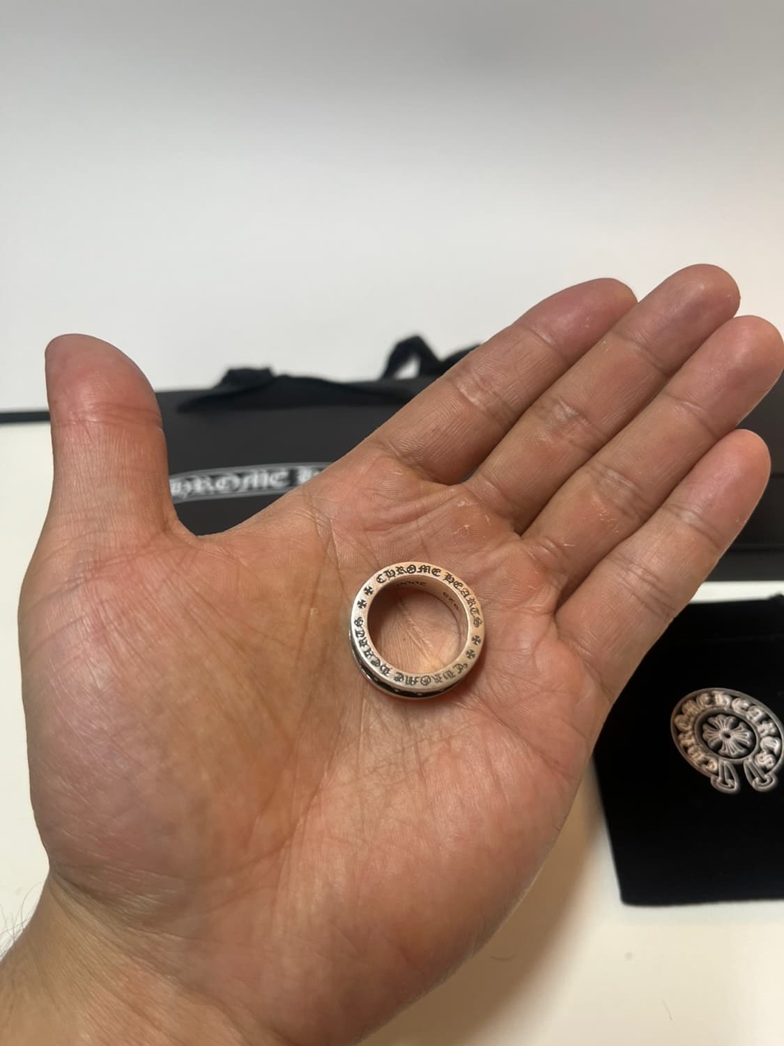 크롬 플러스 반지 상품이미지2