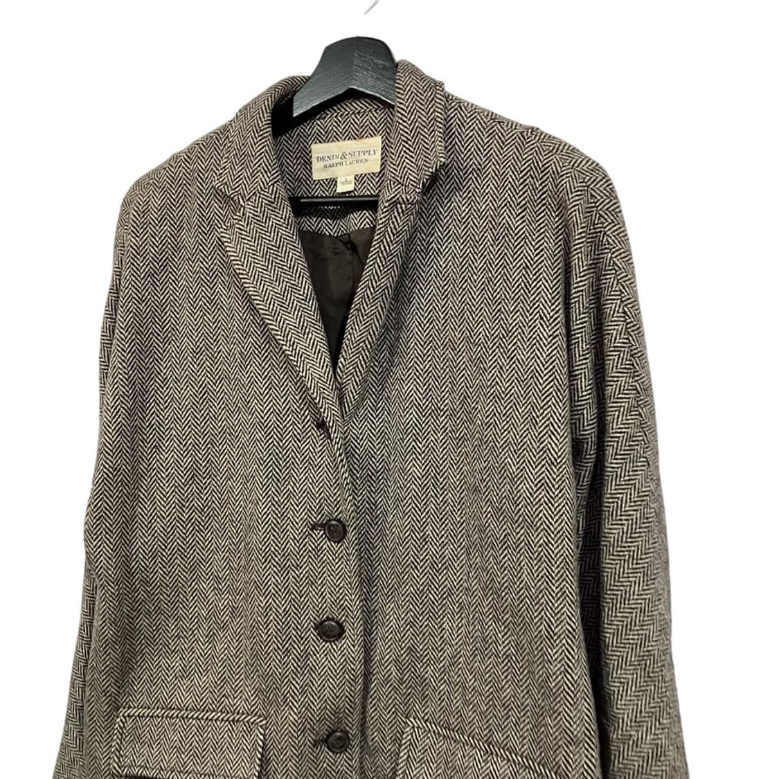 데님앤서플라이 랄프로렌 헤링본 블레이저 상품이미지4