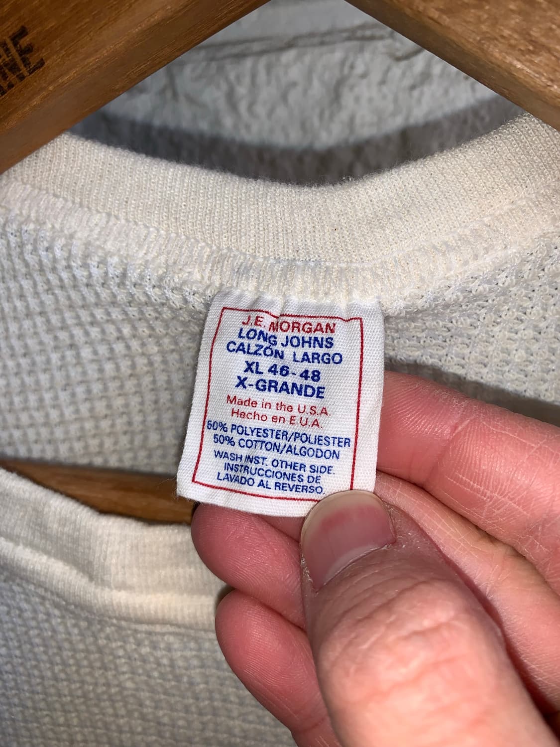 80-90년대 써멀 와플 롱슬리브 S,M,L,XL 상품이미지3