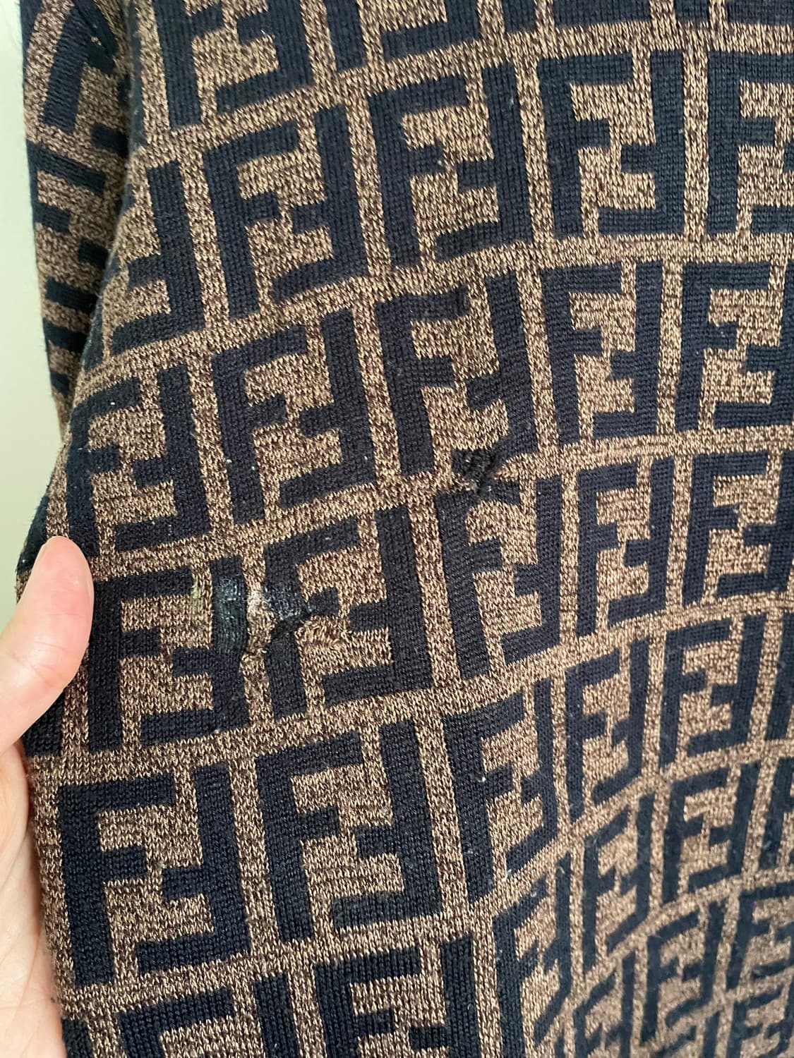 90s 펜디 Fendi 주카 아카이브 니트 스웨터 상품이미지2