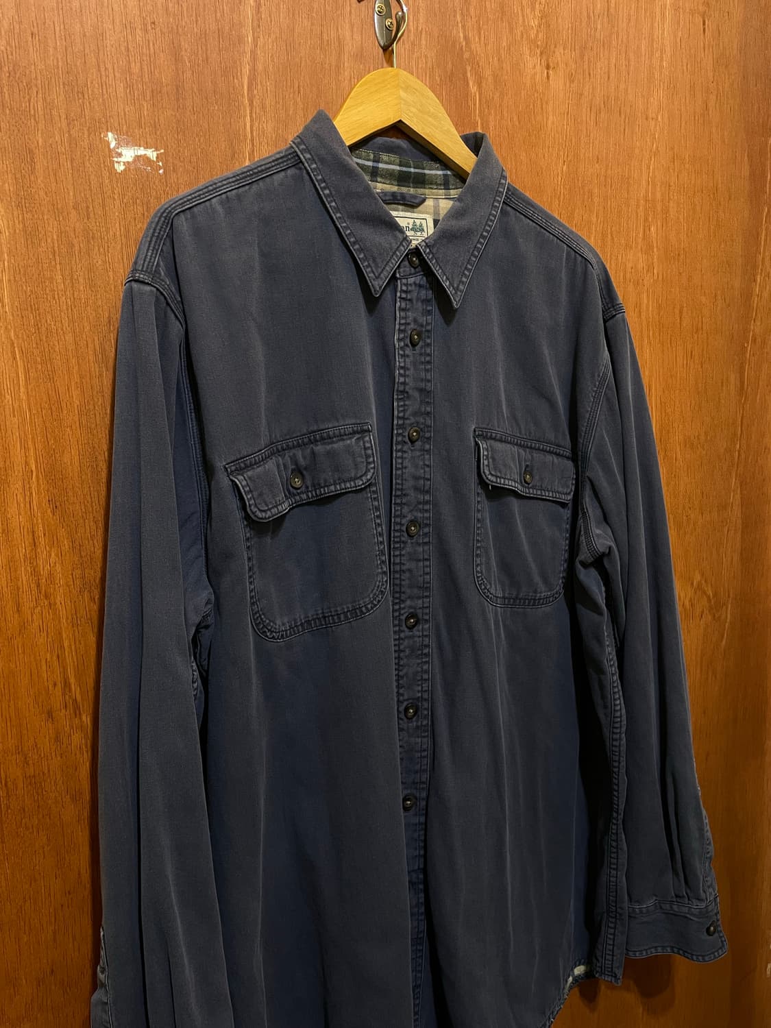 (XL) L.L.Bean 엘엘빈 코튼 워크 셔츠 상품이미지2