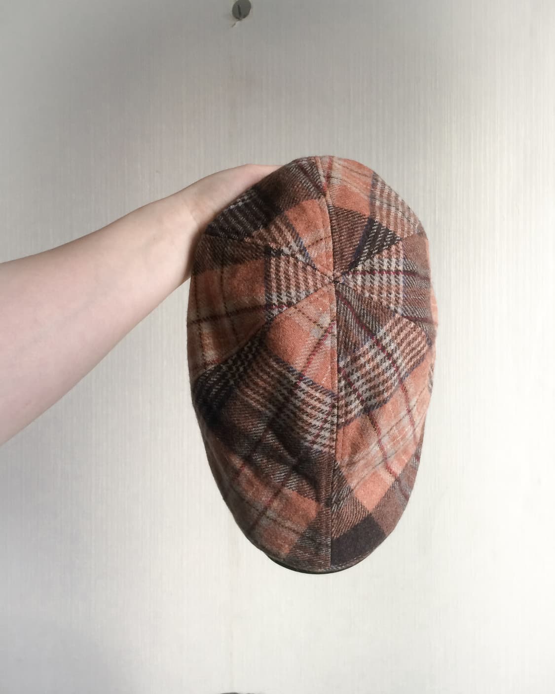  Check pattern hunting cap 상품이미지6