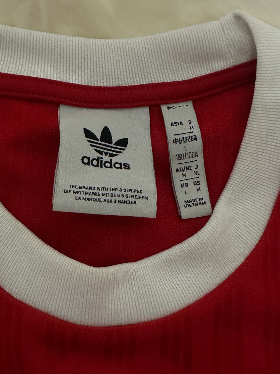 아디다스 풋볼 티셔츠 L 상품이미지2