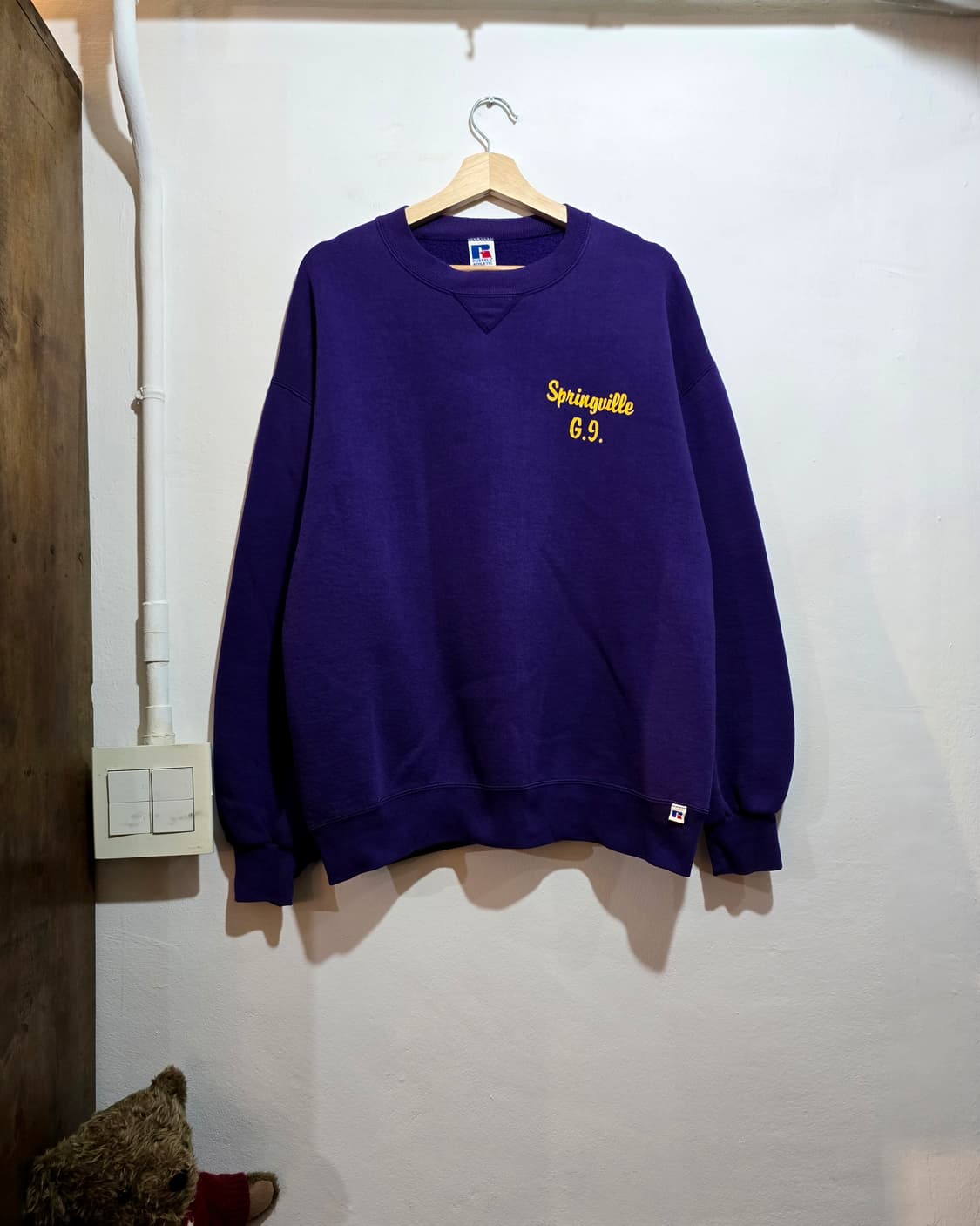 Russell Blank Sweatshirt USA (러셀 맨투맨) 상품이미지1