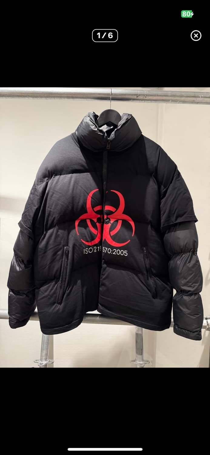 베트멍 바이오 하자드 패딩 상품이미지1