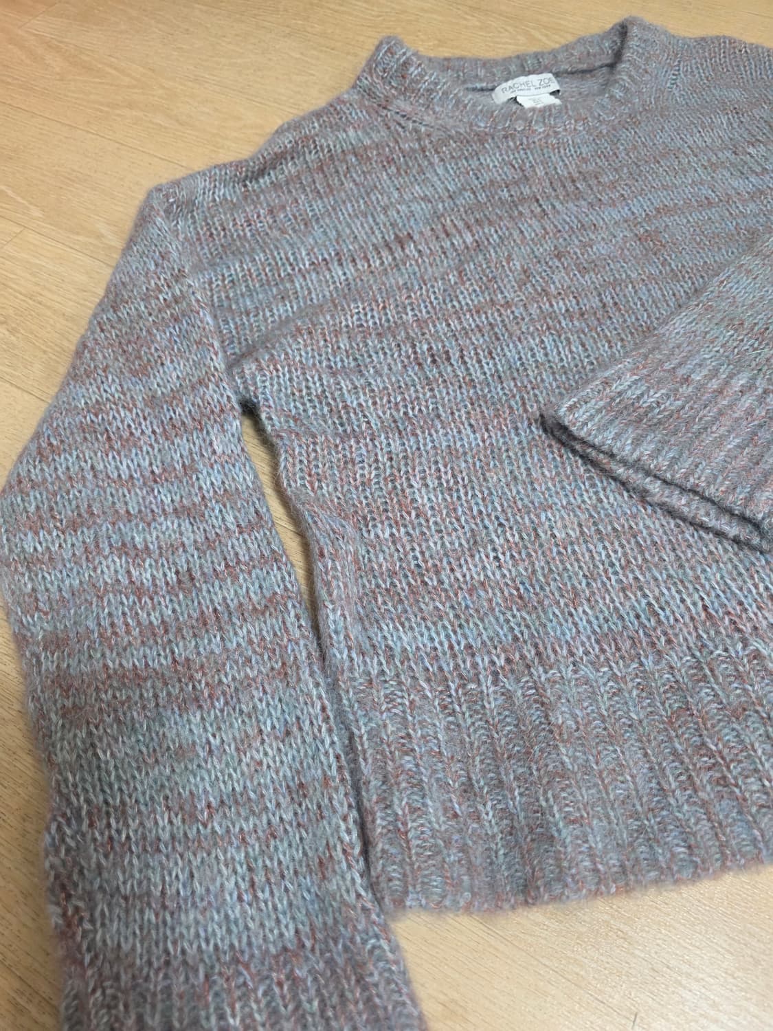 레이첼 조 알파카 블렌드 크롭 니트 상품이미지4