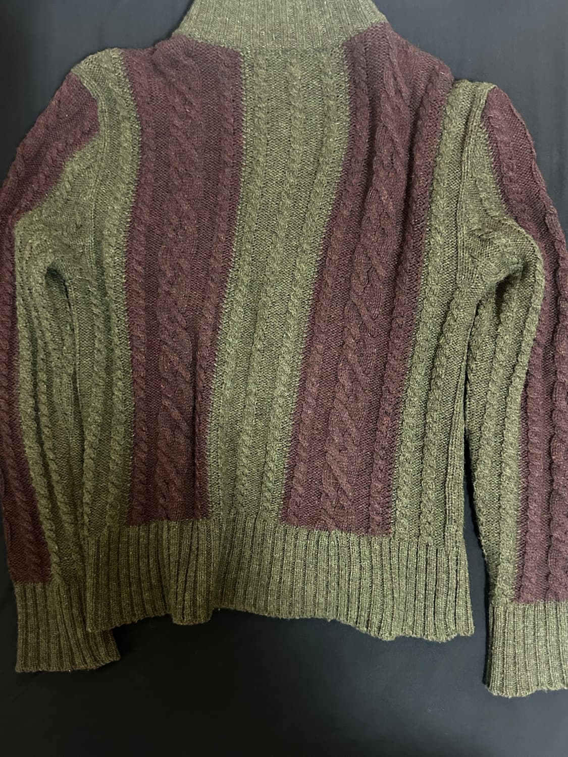 [2] edward cuming cable knit zip sweater 상품이미지3