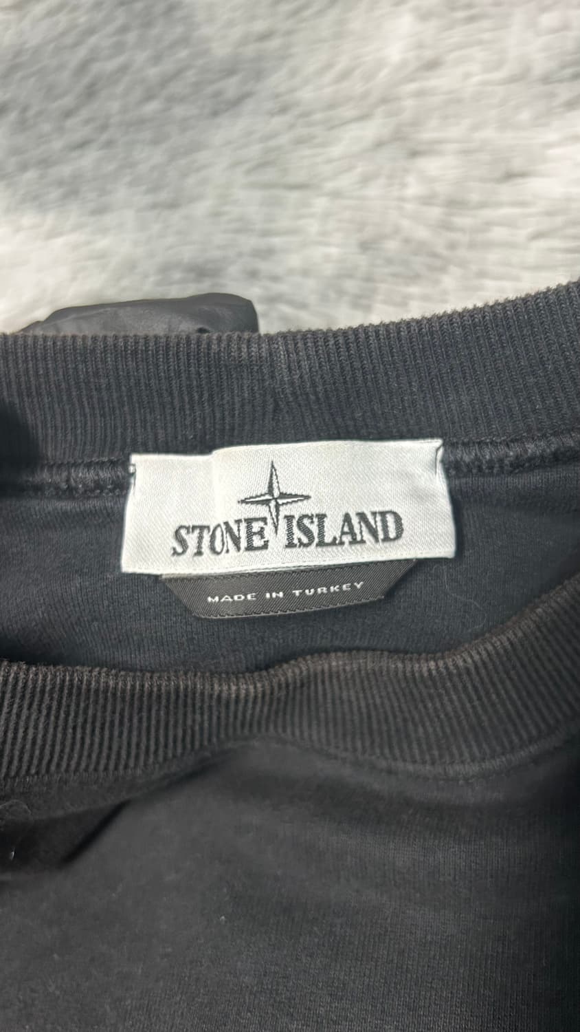 [M size] 스톤아일랜드 맨투맨 블랙 상품이미지4