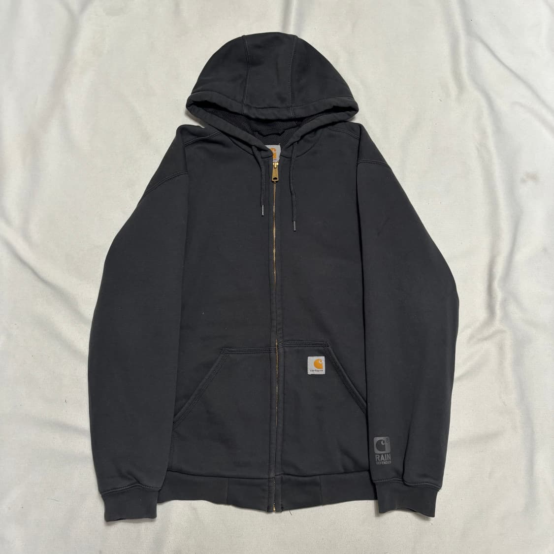 M 칼하트 챠콜 써멀 후드 집업 상품이미지2