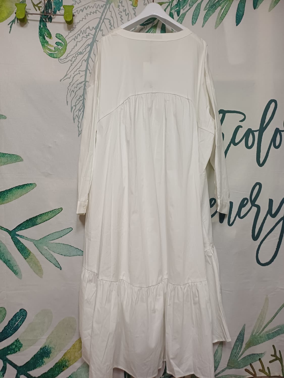 자라 화이트 셔츠 롱 원피스 xl 상품이미지6