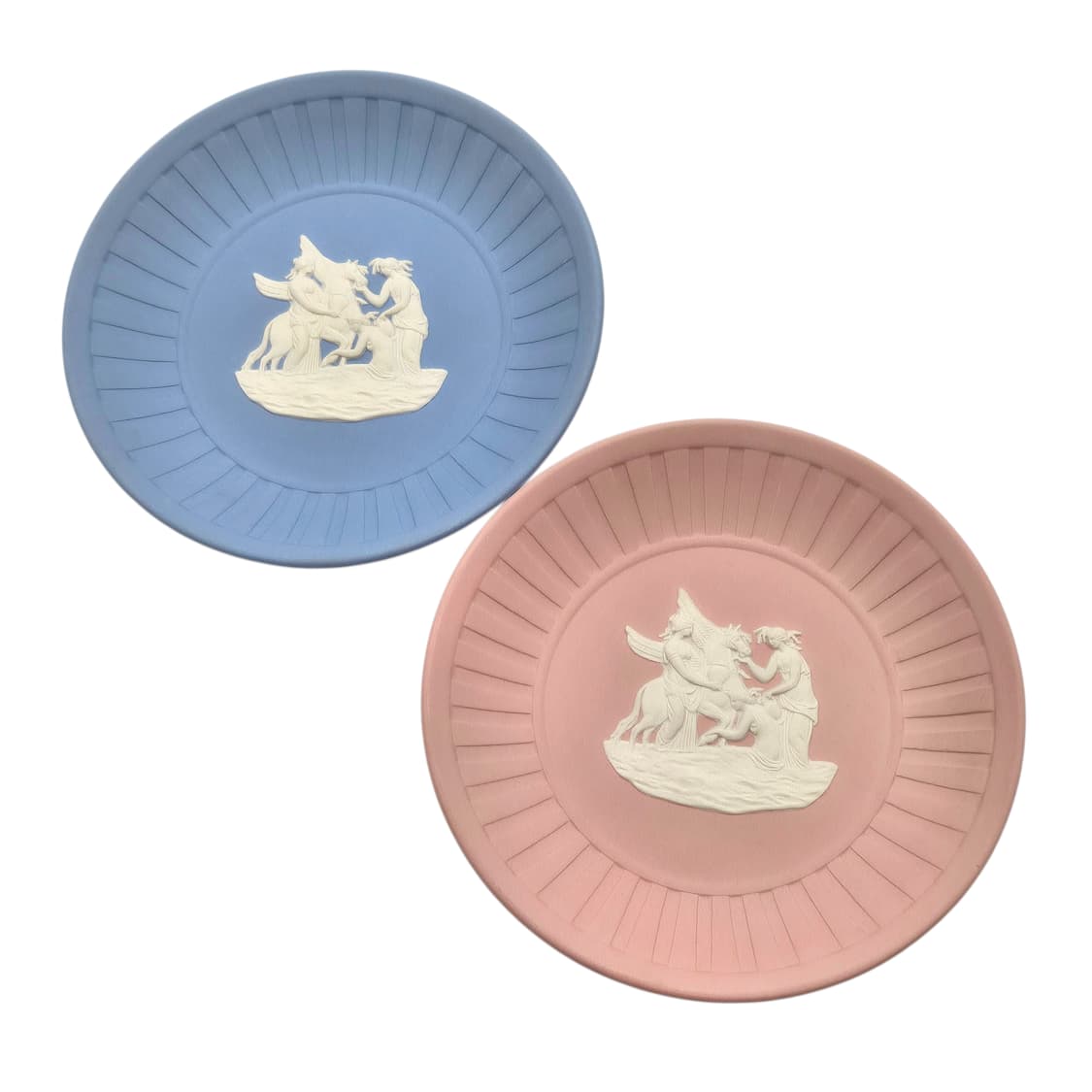 80s 영국 웨지우드 제스퍼 카메오 트윈 세트 상품이미지3