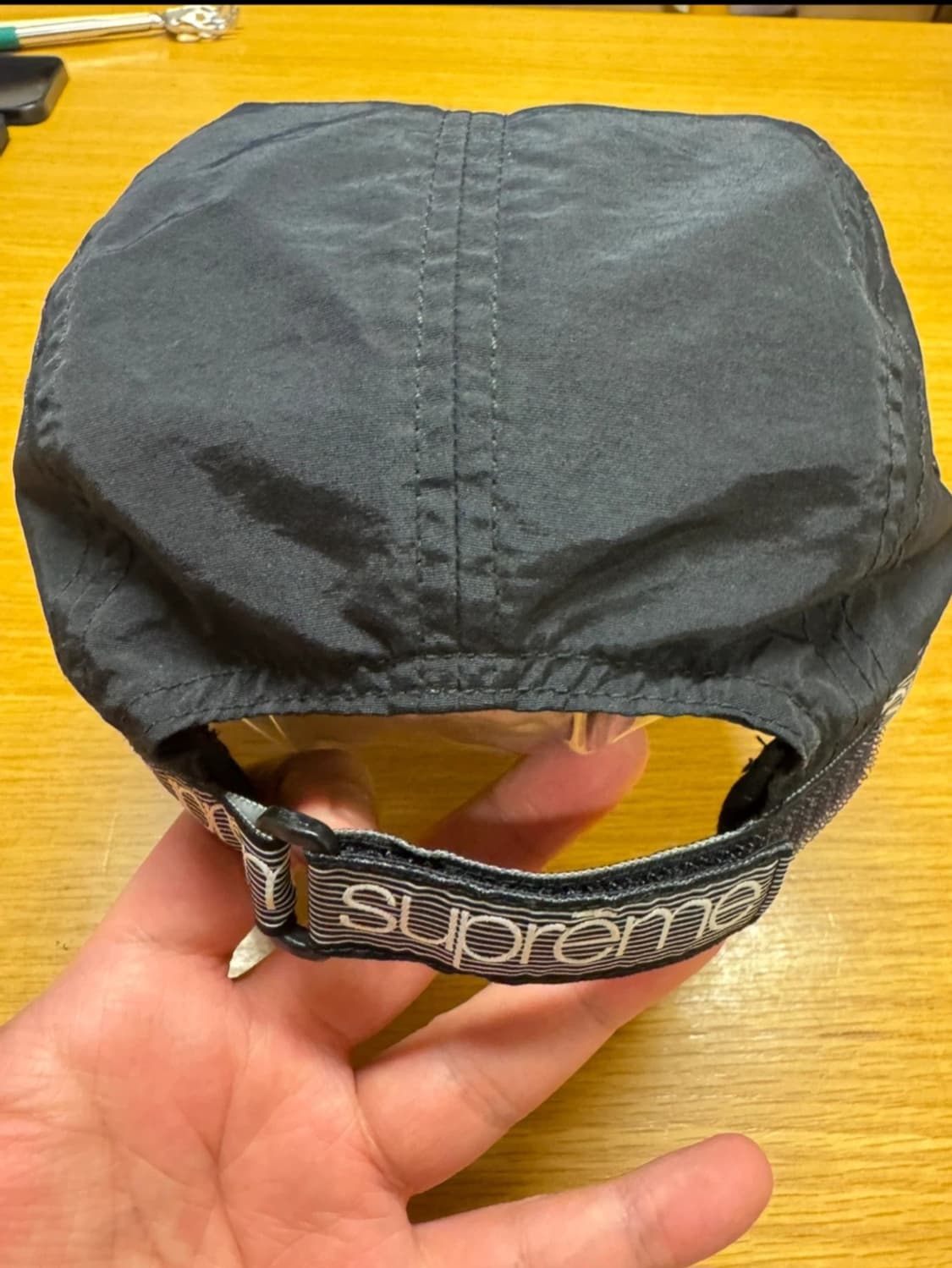 슈프림 토널 테이핑 캠프캡 상품이미지3