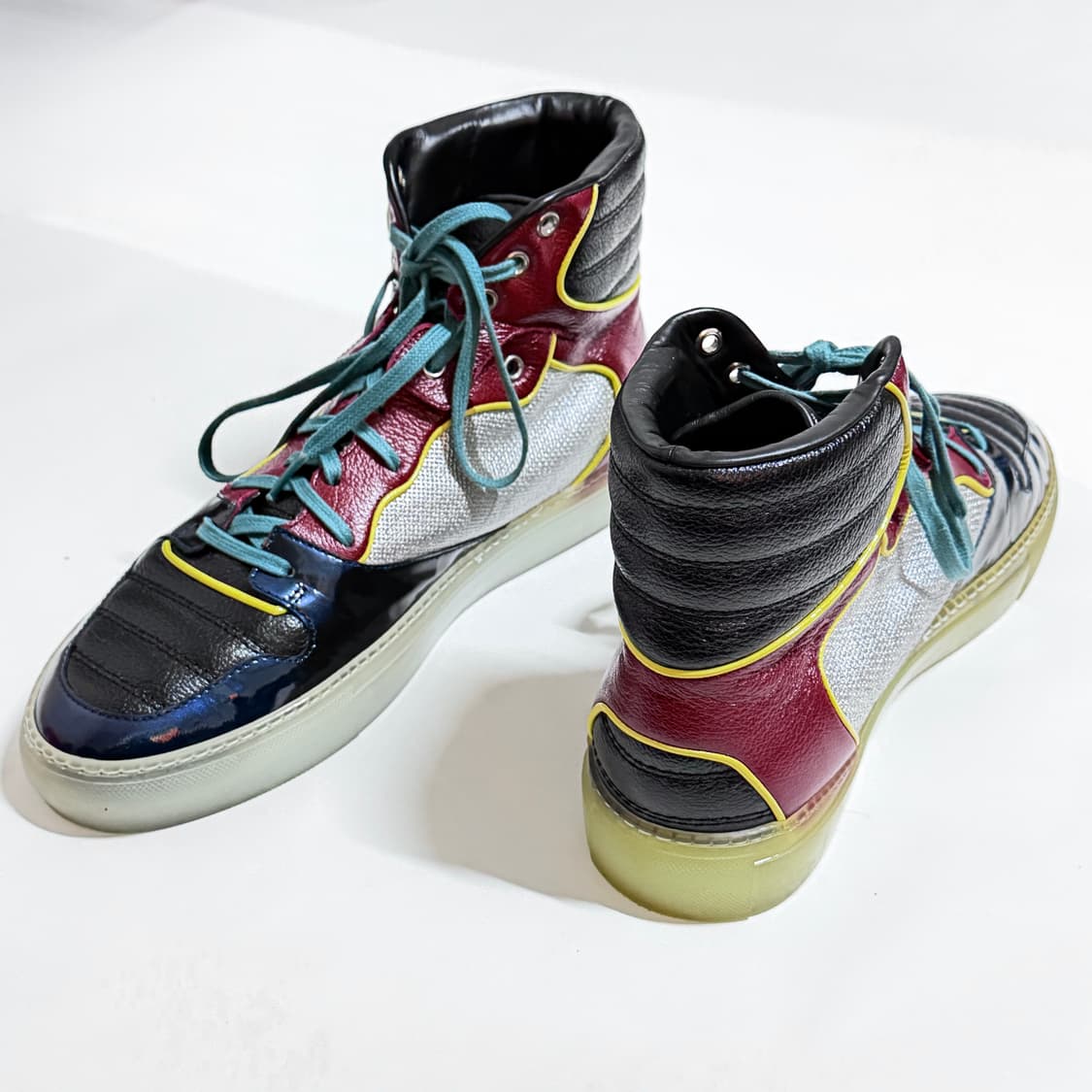 발렌시아가 멀티컬러 하이탑 스니커즈 42 상품이미지1